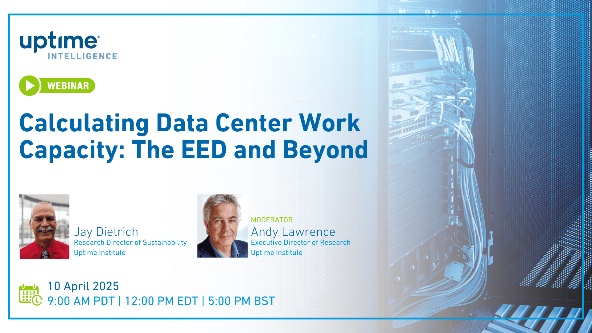 Webinar: Calculating Data Center Work Capacity: The EED and Beyond